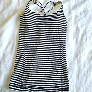 Small Women's Lululemon athletic tank. Used. Bra insert.
